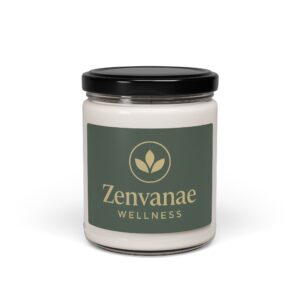 Zenvanae Wellness Scented Soy Candle, Aromatherapy Candle, Relaxing Candle, Home Fragrance, Self-Care Gift